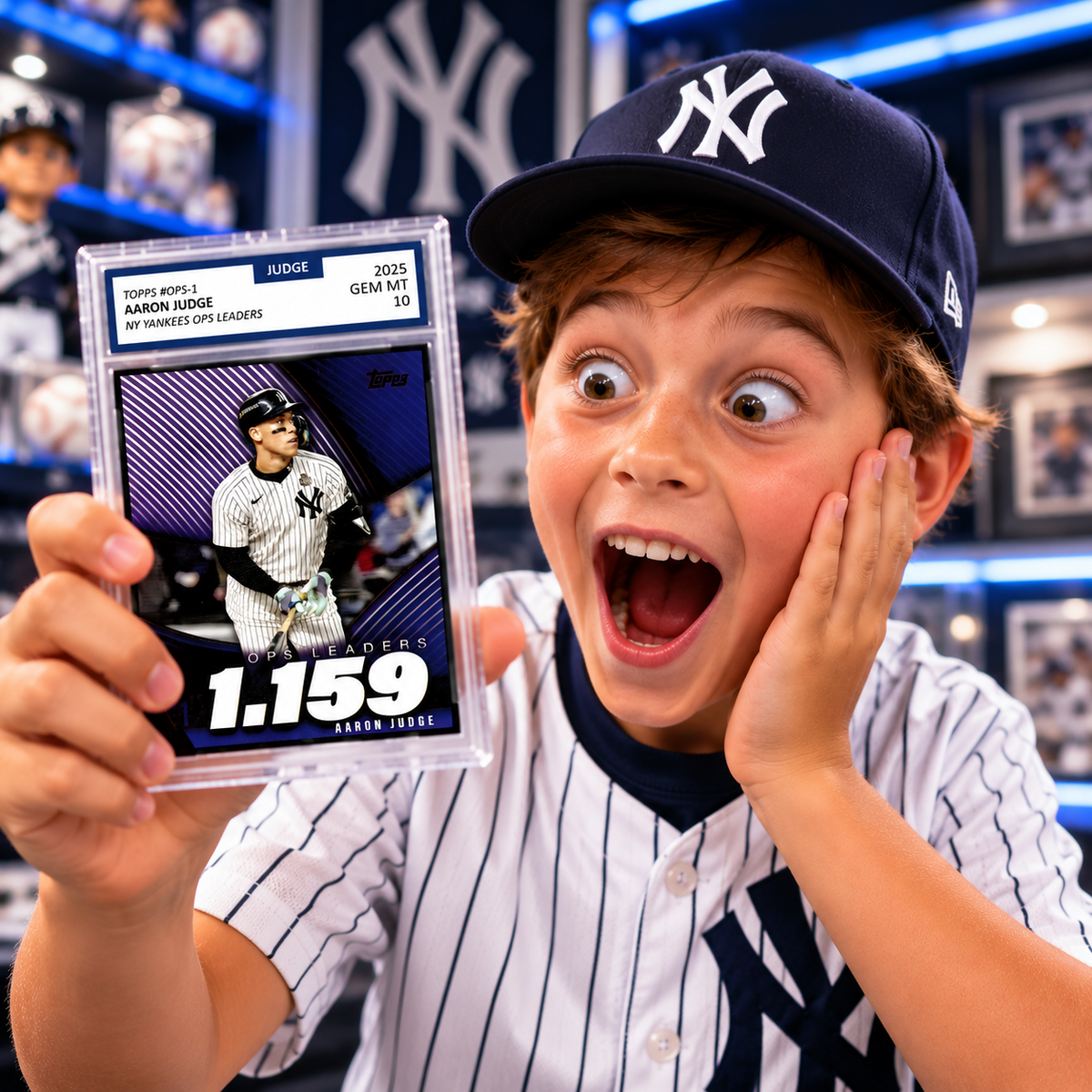 Aaron Judge 2026 Topps OPS Leaders #OPS-1 – New York Yankees GEM MINT 10 Card!