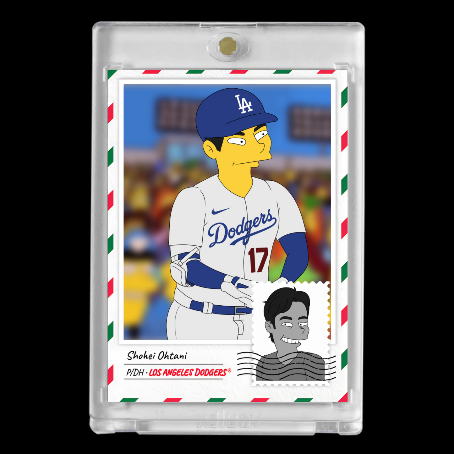 Shohei Ohtani LA Los Angeles Dodgers Christmas Holiday New Mint Baseball Card