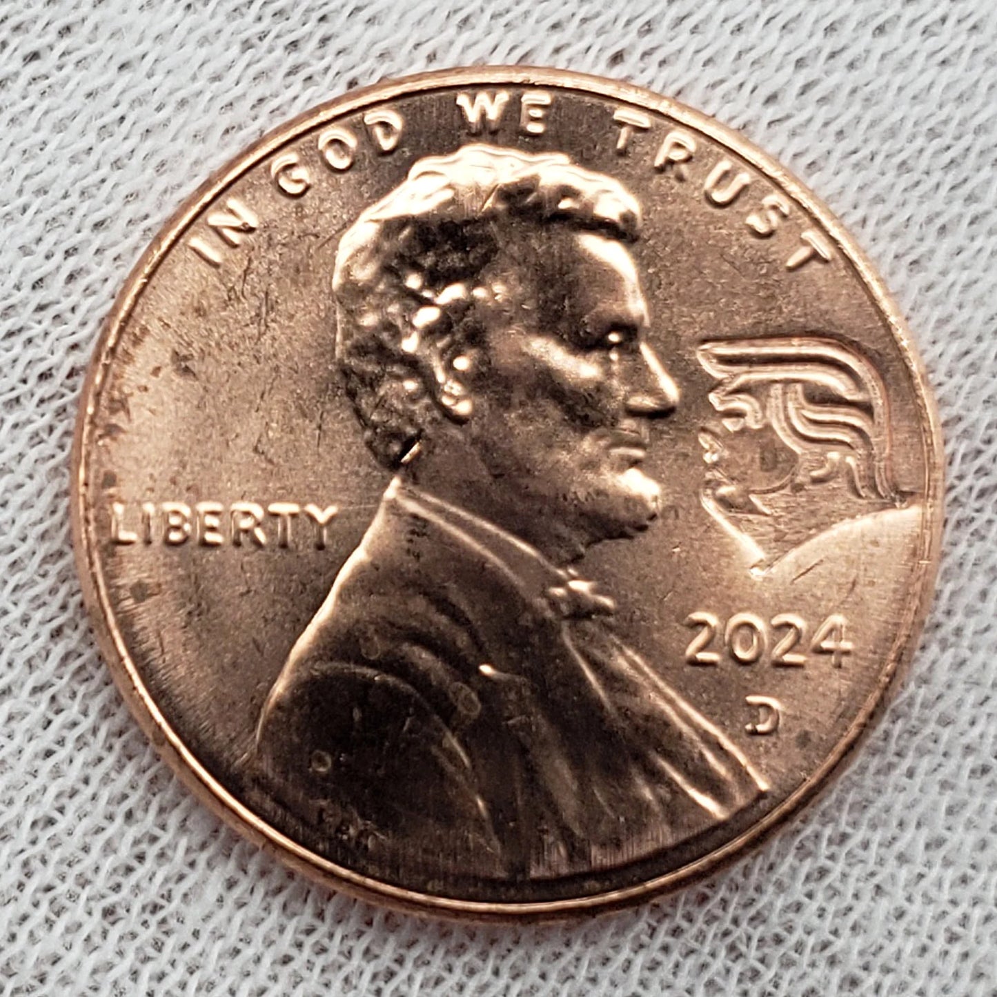 2024 President Donald Trump MAGA Lincoln Cent Penny Counterstamp Lucky Coin