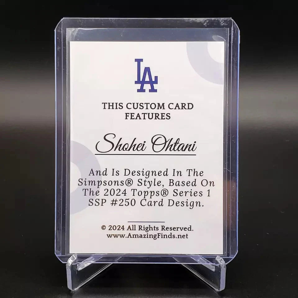 New 2024 Shohei Ohtani LA Los Angeles Dodgers Mint Baseball Card