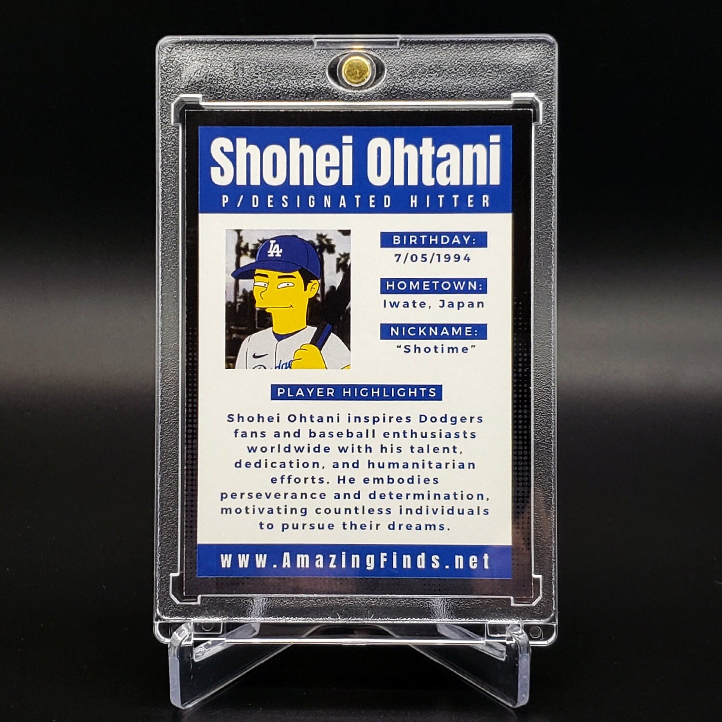 New 2024 Shohei Ohtani LA Los Angeles Dodgers New Mint Baseball Card