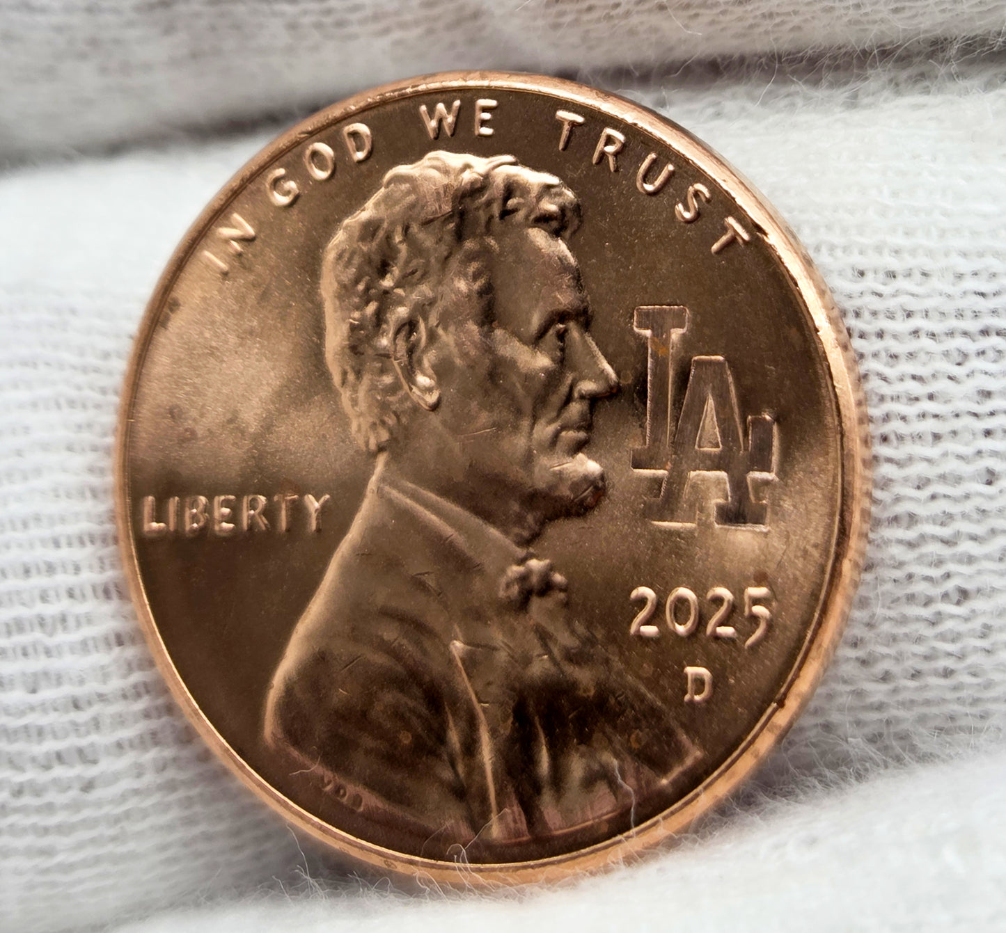 LA Dodgers Coin Baseball Los Angeles Dodgers Memorabilia Penny 2021!