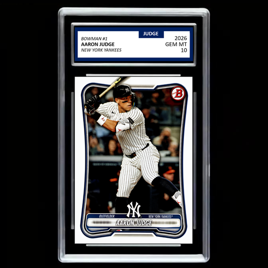 AARON JUDGE 2026 Bowman #1 New York Yankees - Graded Gem Mint 10!