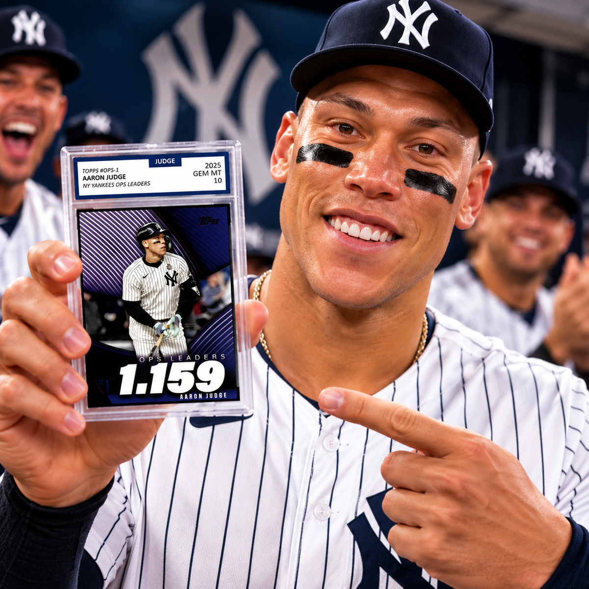 Aaron Judge 2026 Topps OPS Leaders #OPS-1 – New York Yankees GEM MINT 10 Card!