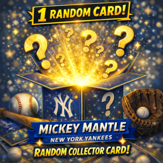 1 Mickey Mantle New York Yankees RANDOM Card From Our HUGE Website Inventory!!