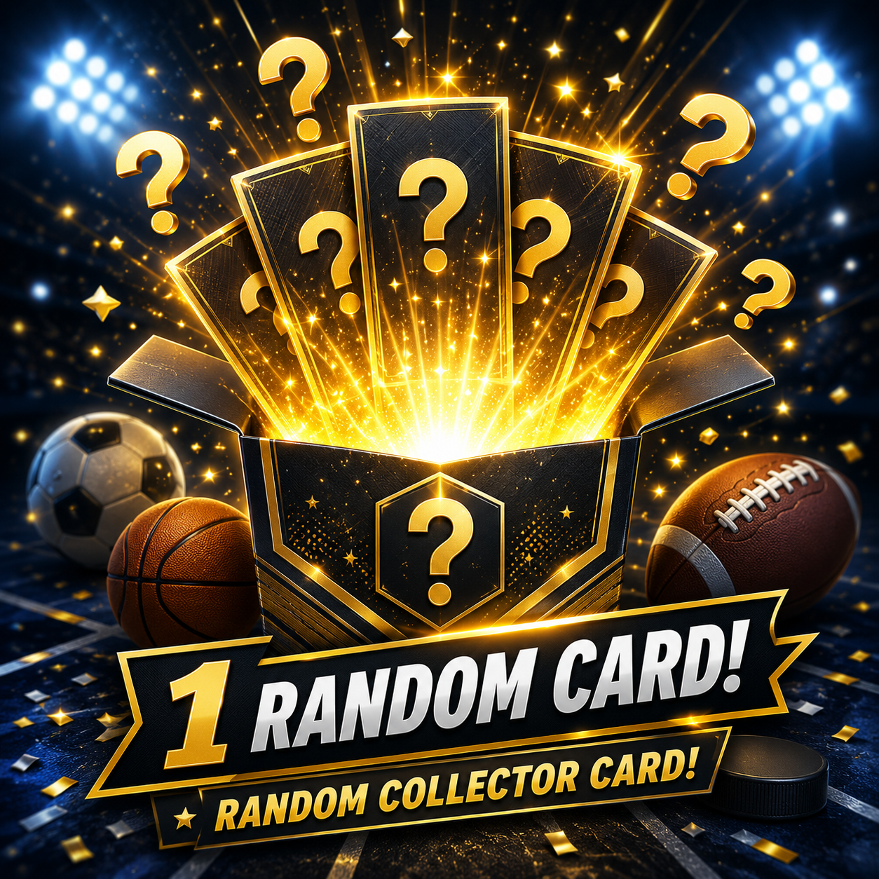 1 Lionel Messi #10 RANDOM Custom Art Card From Our HUGE Website Inventory!!