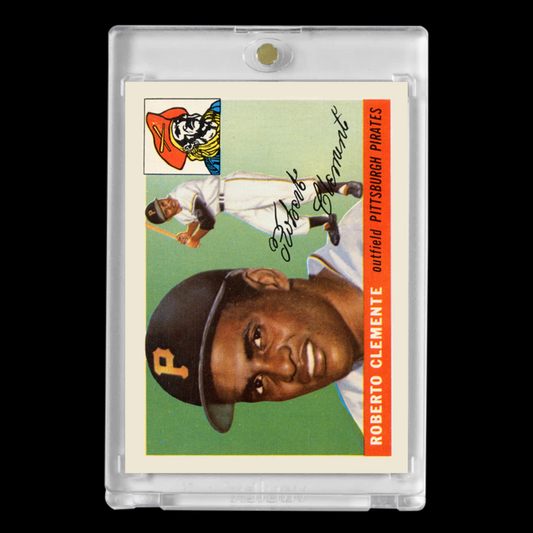 Roberto Clemente 1955 Rookie Reprint Baseball Card – Classic Tribute to a Legend!