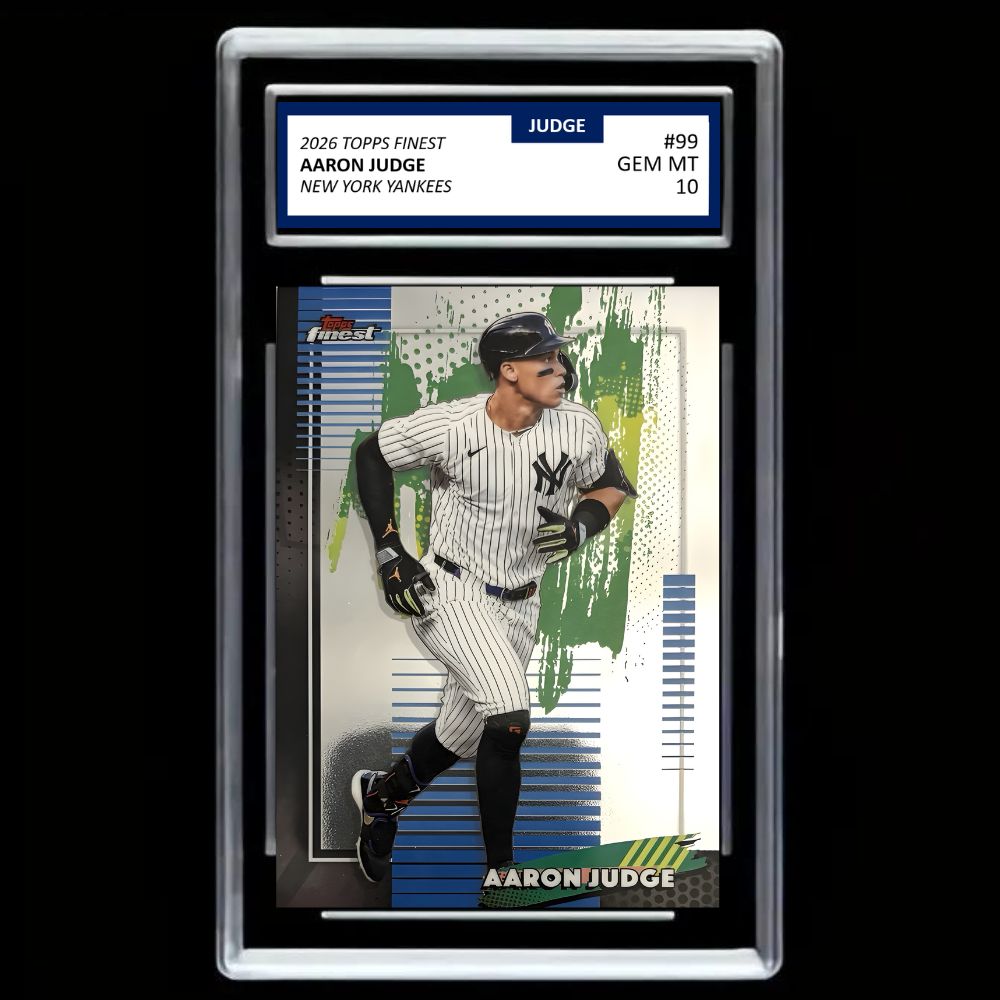 Aaron Judge 2026 Topps Finest Common New York Yankees - Graded Gem Mint 10!