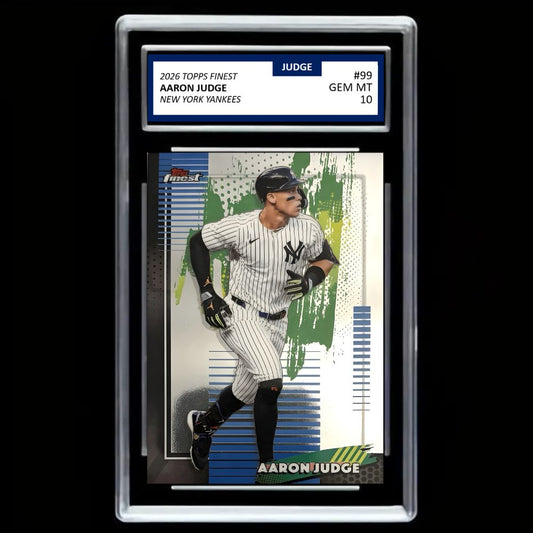 Aaron Judge 2026 Topps Finest Common New York Yankees - Graded Gem Mint 10!