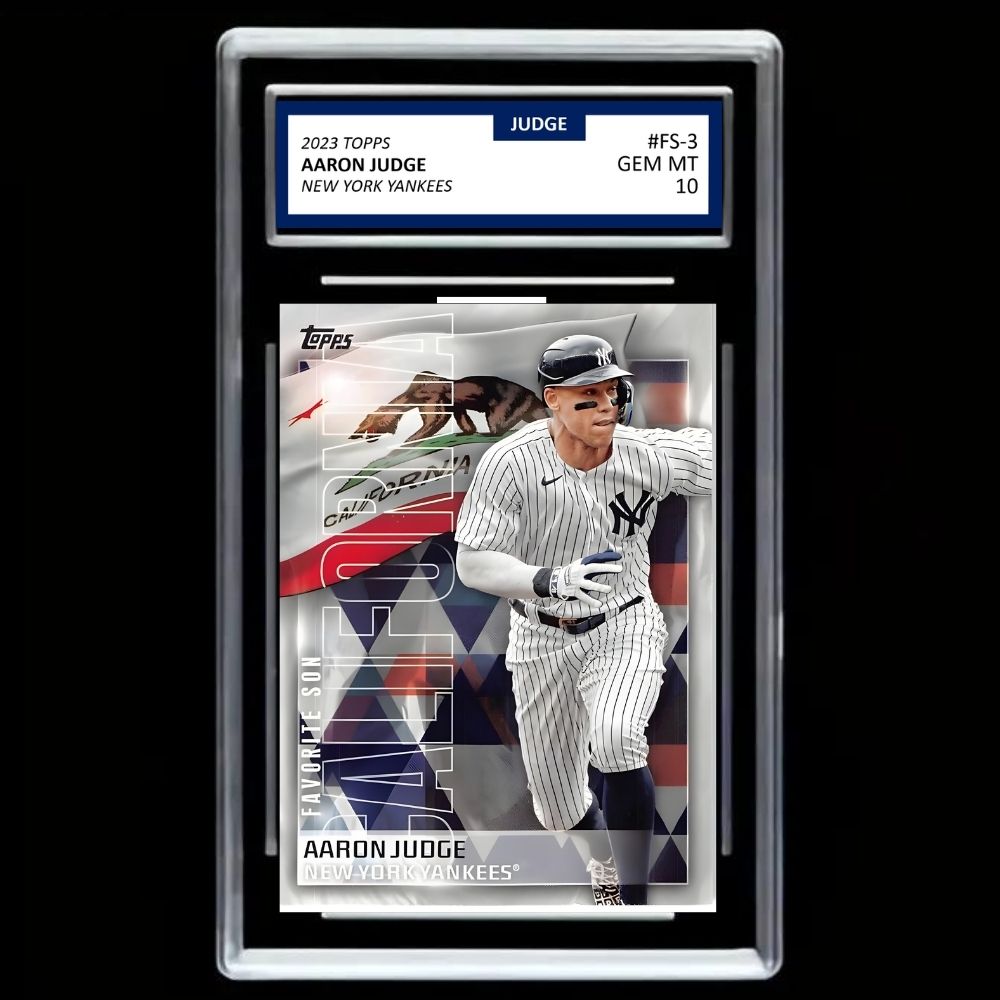 2023 Topps Favorites Sons Aaron Judge FS-3 New York Yankees - Graded Gem Mint 10!