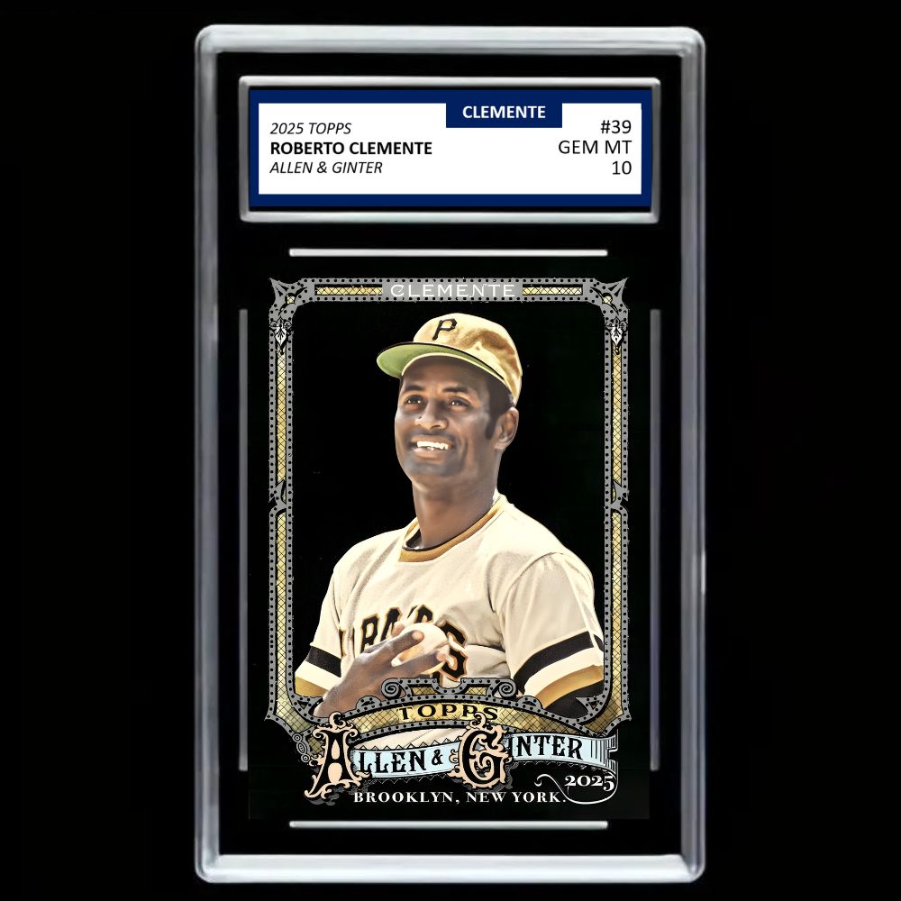 2025 Topps Allen & Ginter X #39 Roberto Clemente - Graded Gem Mint 10!