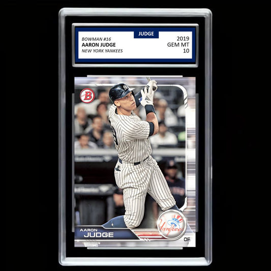 2019 Bowman Aaron Judge #16 GEM MINT 10 – New York Yankees Baseball Collectible Card