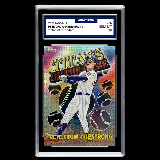 2026 Topps Series 1 - Titans of the Game Pete Crow-Armstrong #TOG-13 – GEM MINT 10!