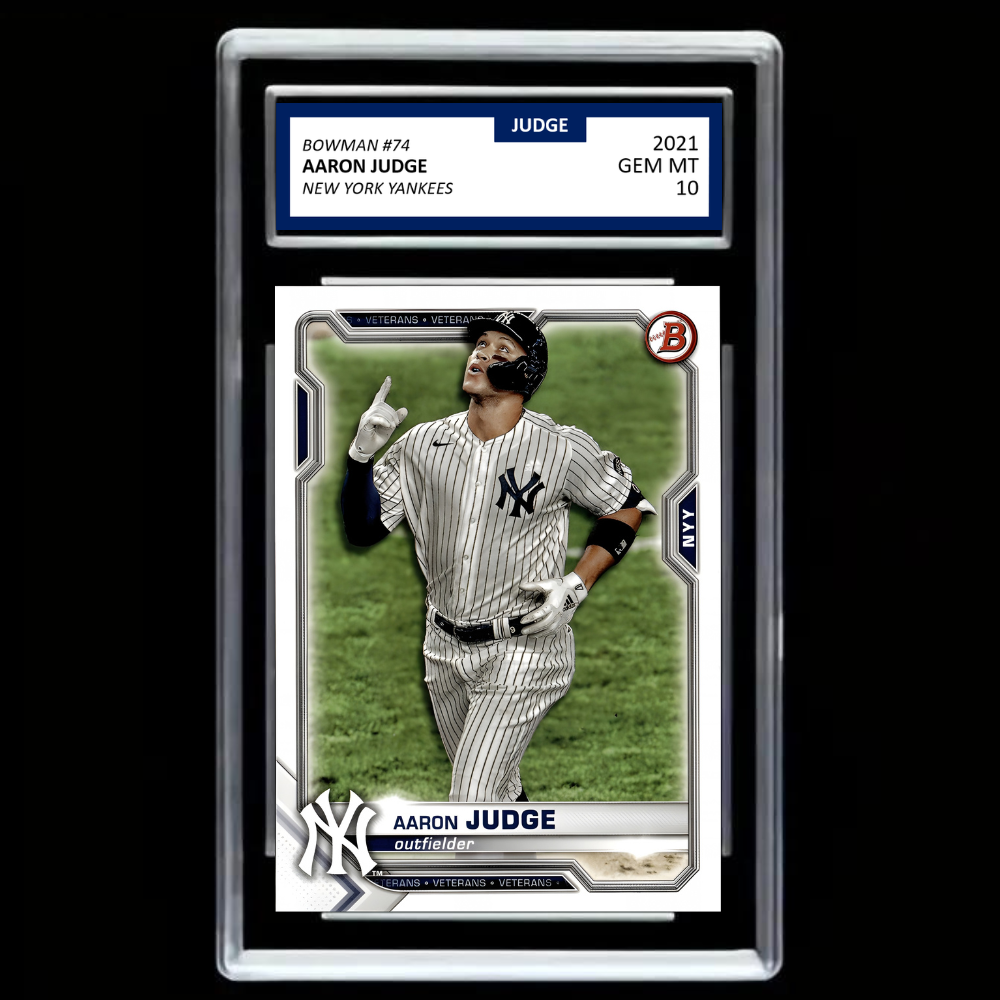 2021 Bowman #74 Aaron Judge New York Yankees – GEM MINT 10!
