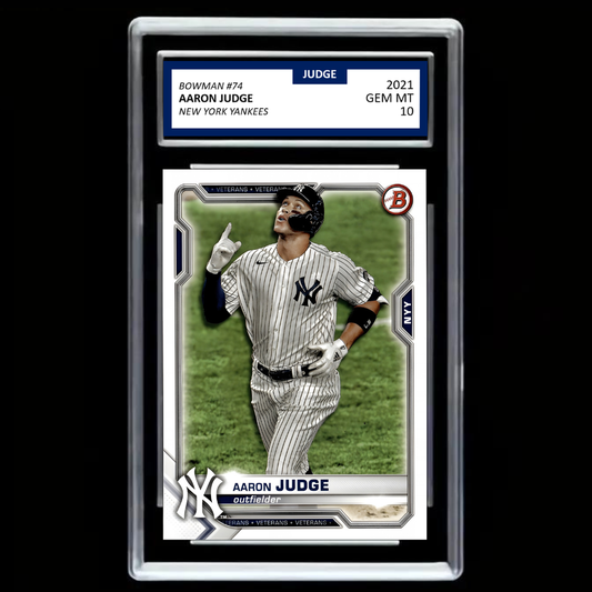 2021 Bowman #74 Aaron Judge New York Yankees – GEM MINT 10!
