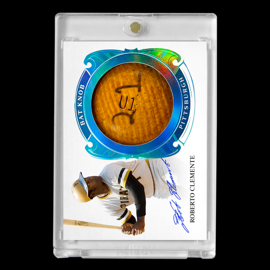 Roberto Clemente Card – Puerto Rico Bat Knob Edition!