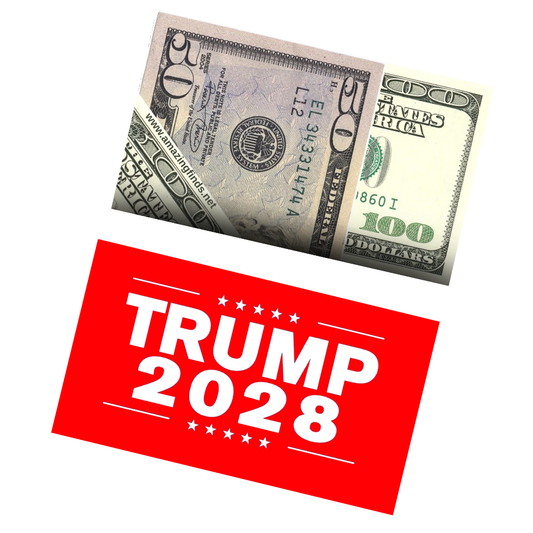 Donald Trump 2028 Dollar Bills Prank Money (5,000 Cards) Troll Everyone Today!!