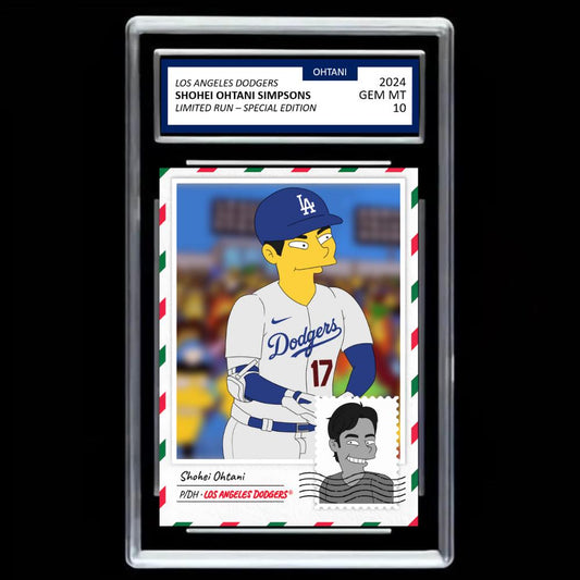 Shohei Ohtani 2024 LA Los Angeles Dodgers Mint Baseball Card - Graded GEM-MINT 10