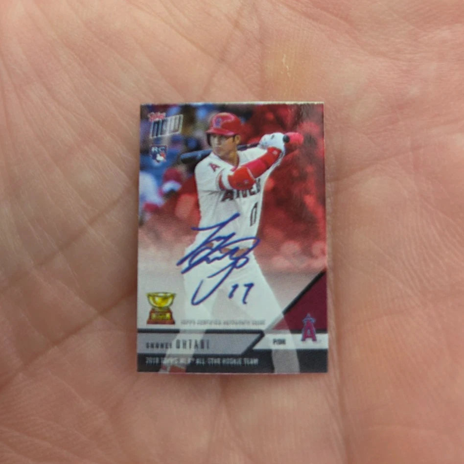 Shohei Ohtani #17 Mini Custom Baseball 8 Card Set LA Dodgers Rookie Angels Mint New!