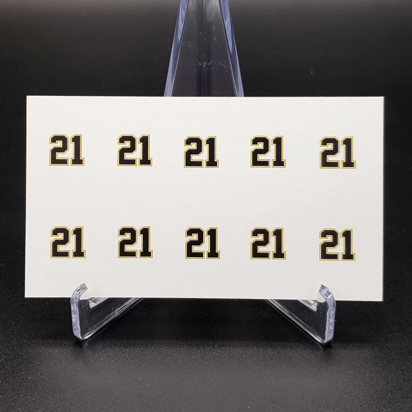 Roberto Clemente #21 Mini Card Set Including Bob Rookie HOF - Uncut Cards Sheet!