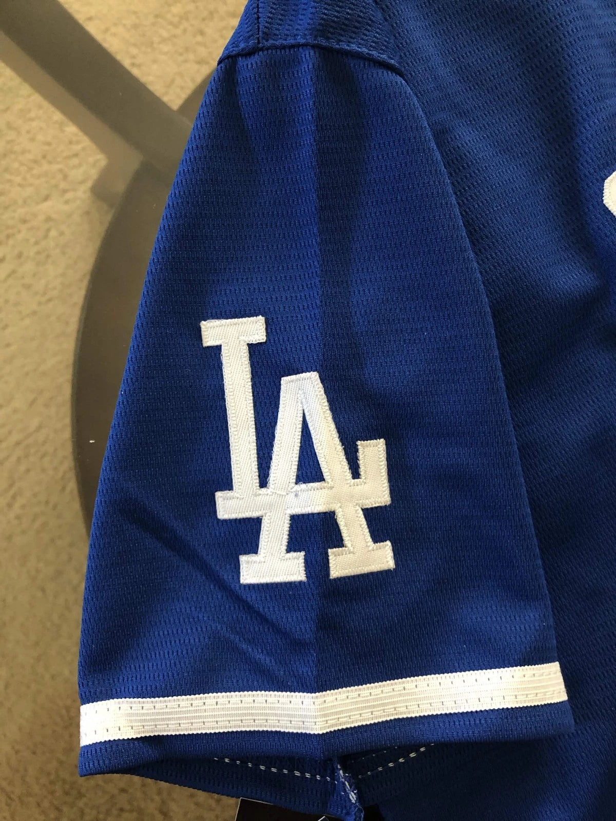 NWT Shohei Ohtani Dodgers Kids Medium Blue Away Jersey Stitched #17