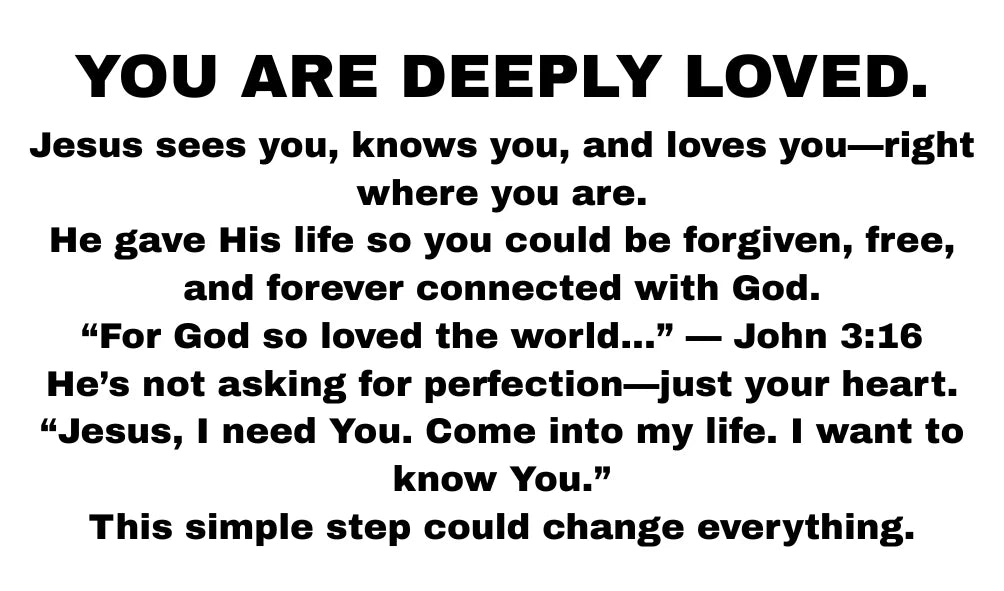 Jesus Loves You | Gospel Tracts | Bible Tracts | Business Card Size | Pack Of 5,000 Cards!